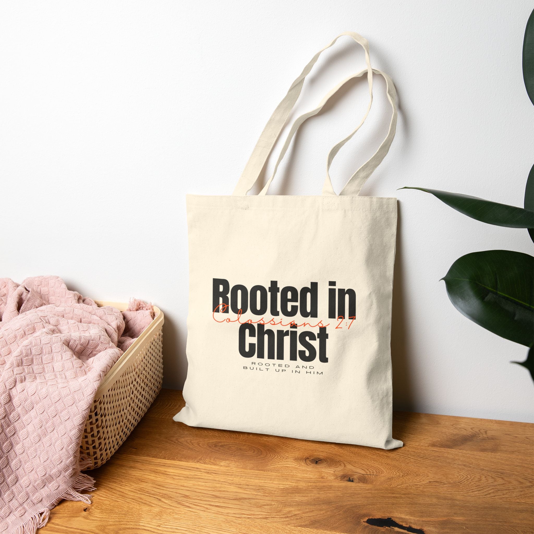 Rooted in Christ-Tote Bag
